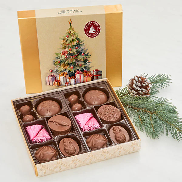 Harbor Sweets Milk Chocolate Tree Assortment - 22 pc