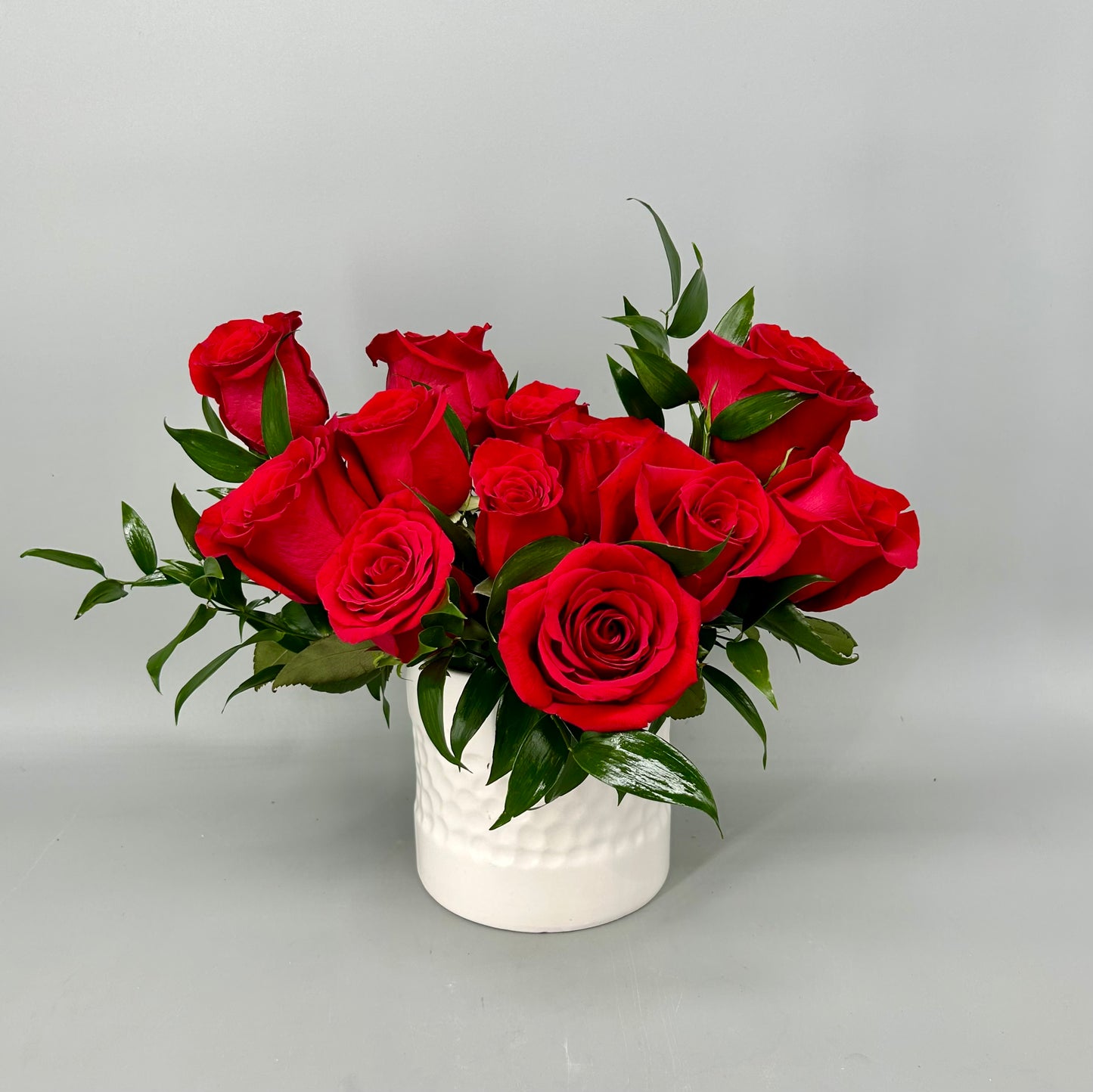 Whimsical Red Roses