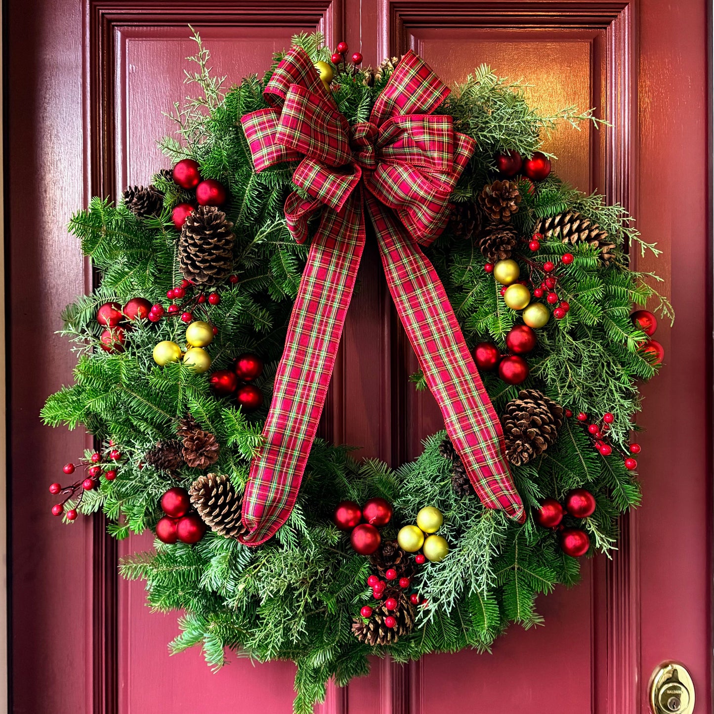 Holiday Punch Wreath